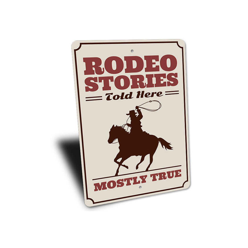 Rodeo Stories Sign