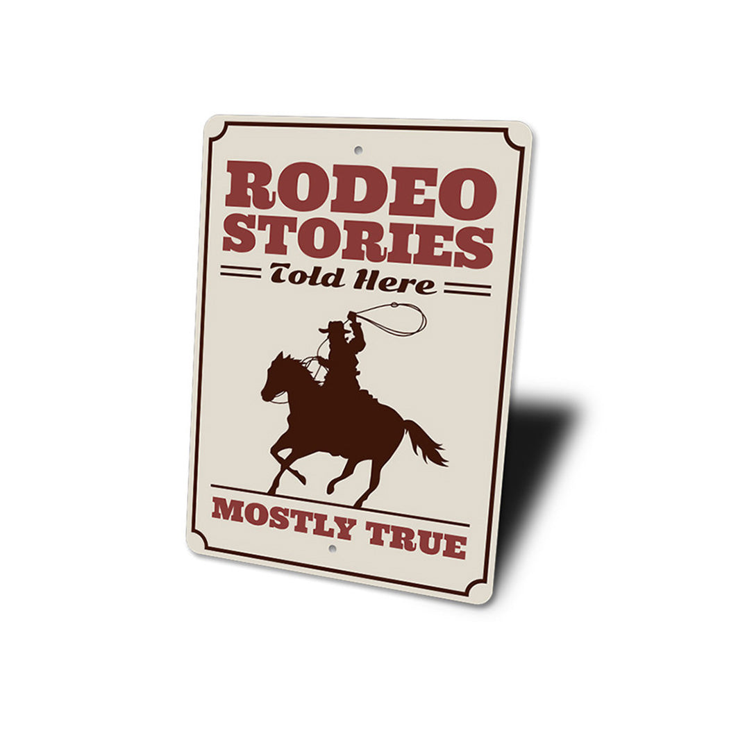 Rodeo Stories Sign