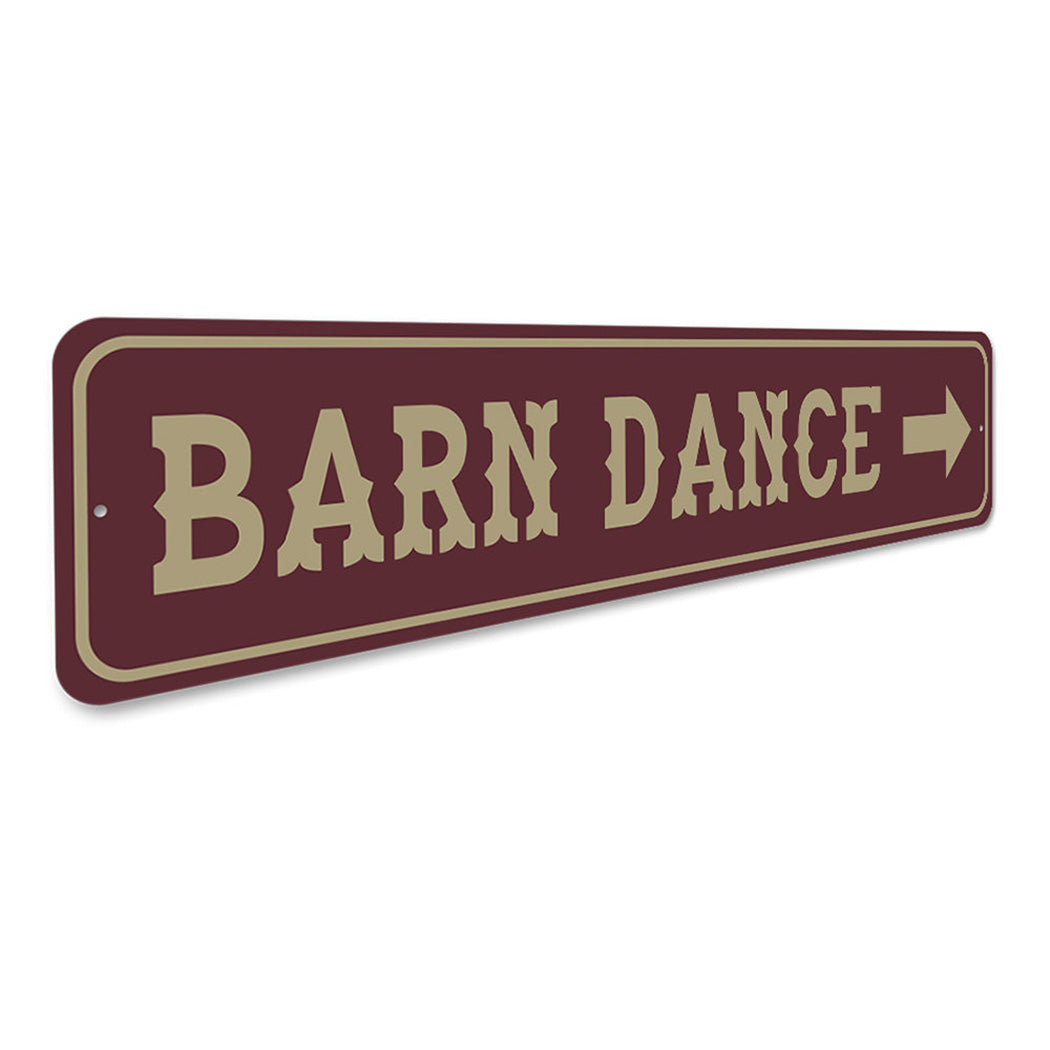 Barn Dance Sign