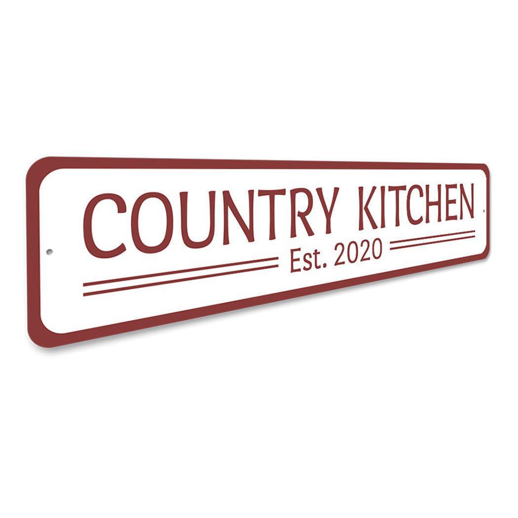 Country Kitchen Year Sign