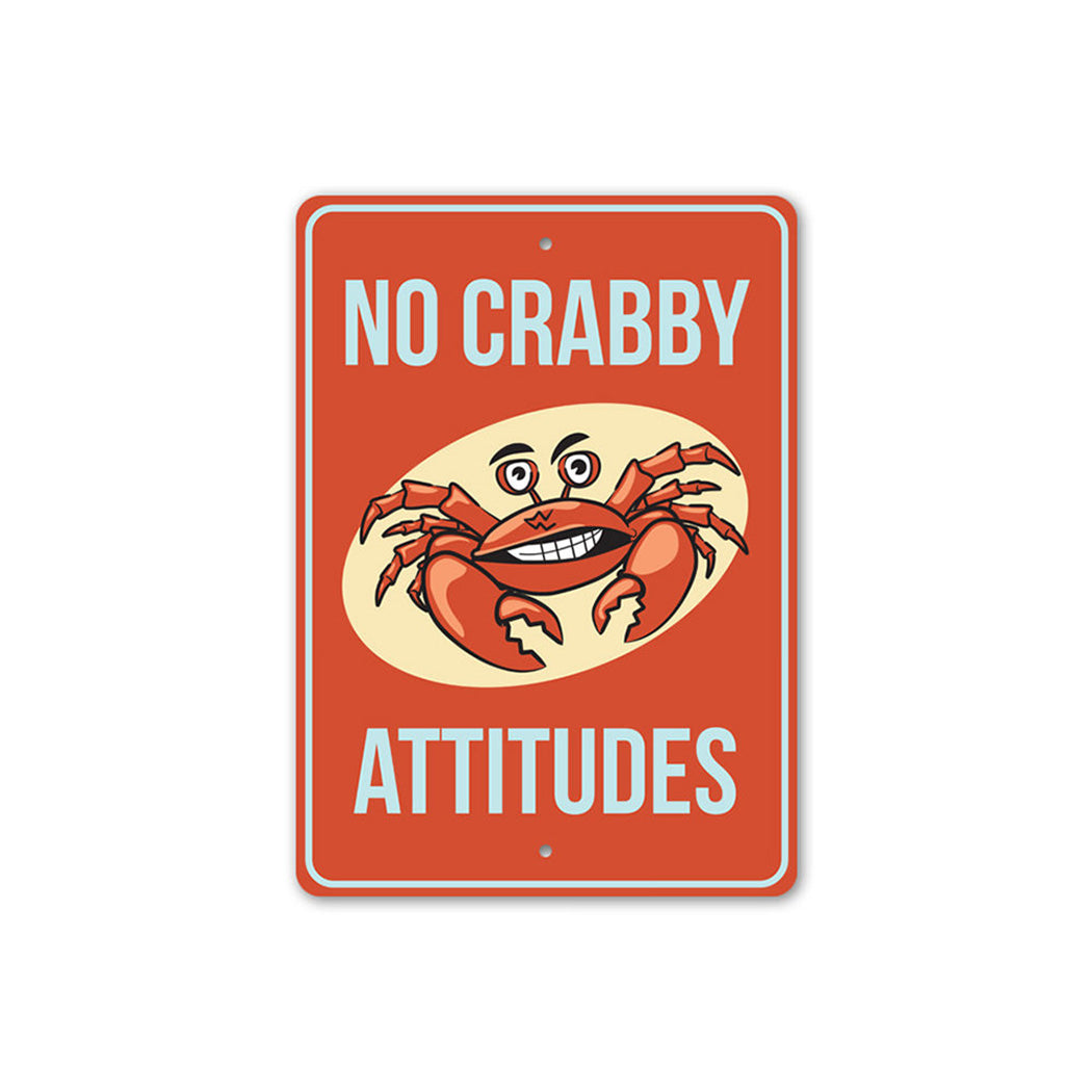 Funny Crab Sign