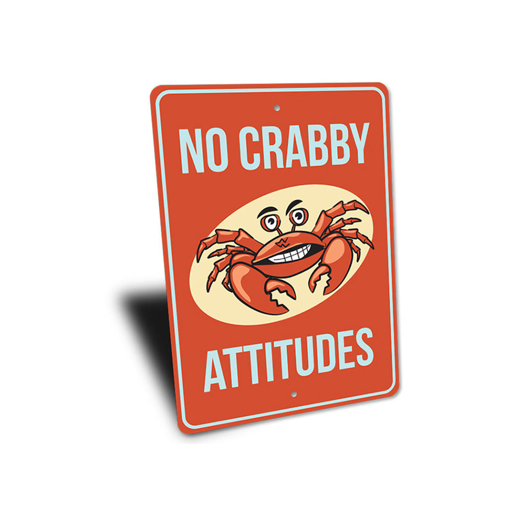 Funny Crab Sign