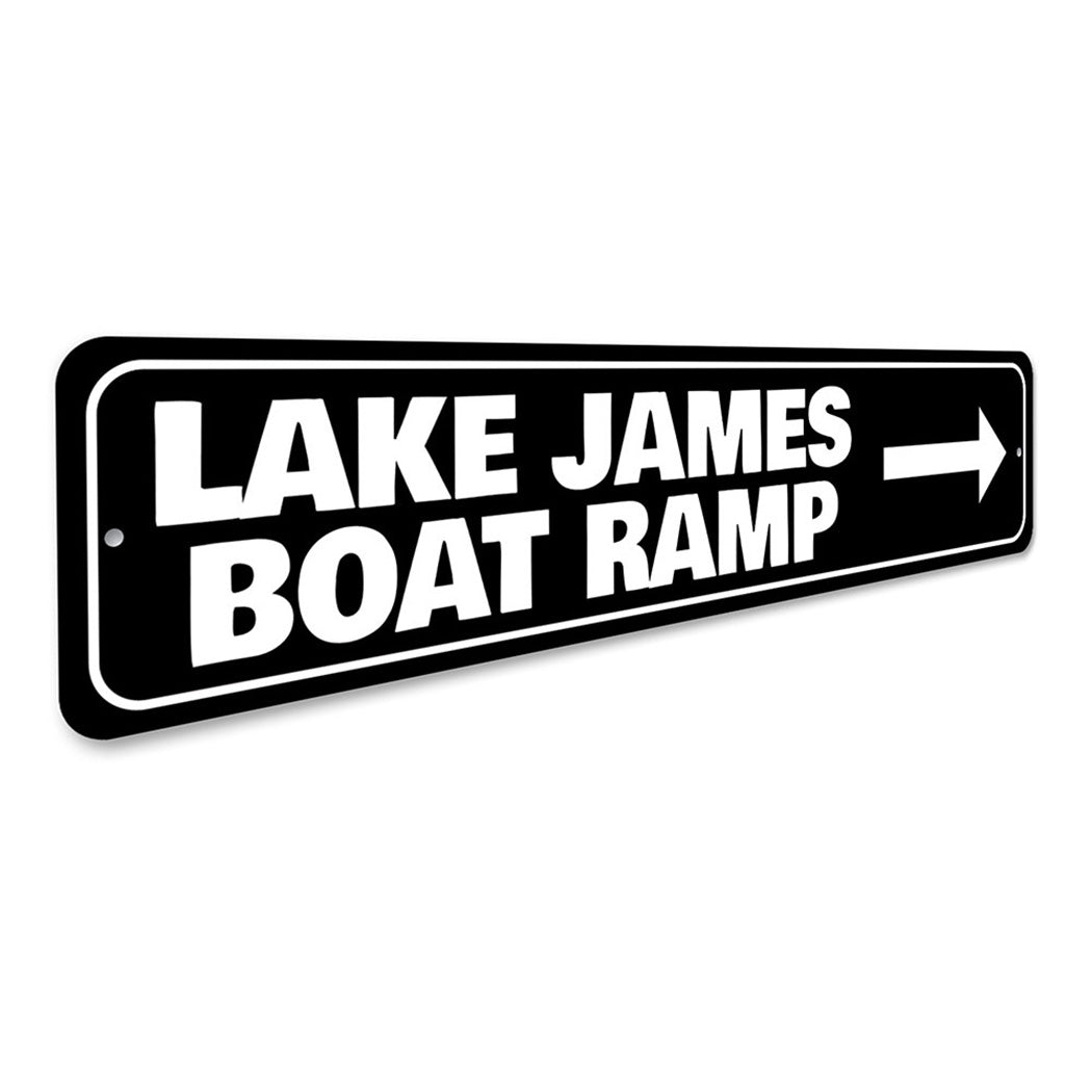 Boat Ramp Sign