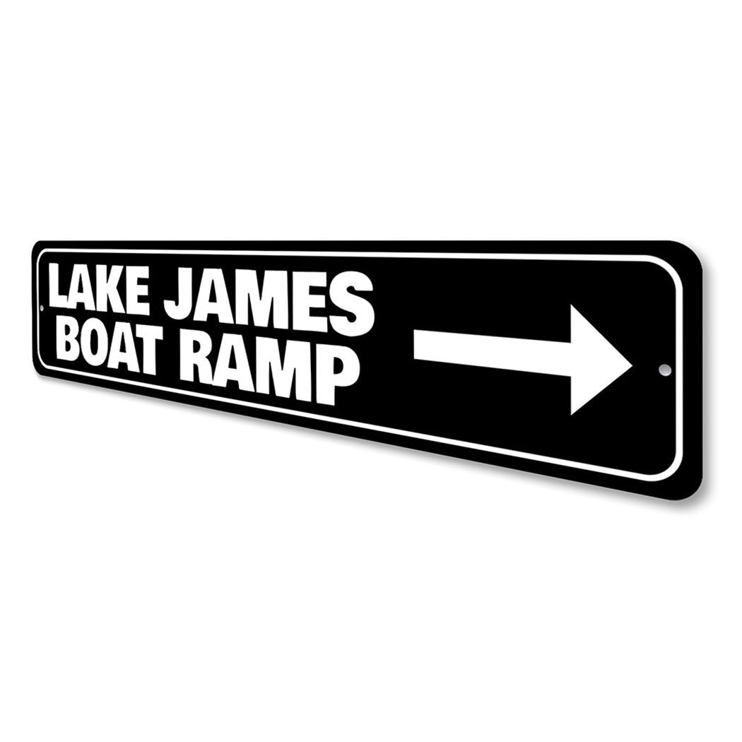 Boat Ramp Sign