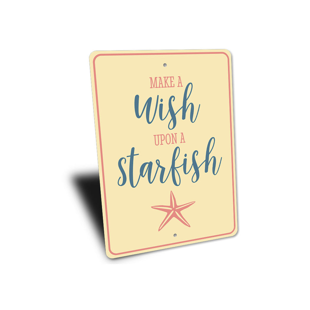 Wish Upon a Starfish Sign