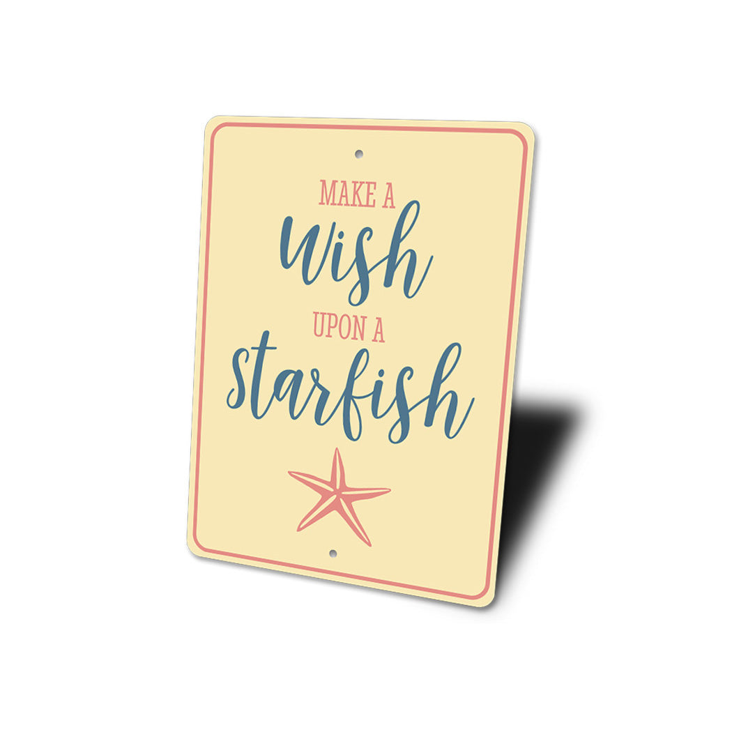 Wish Upon a Starfish Sign