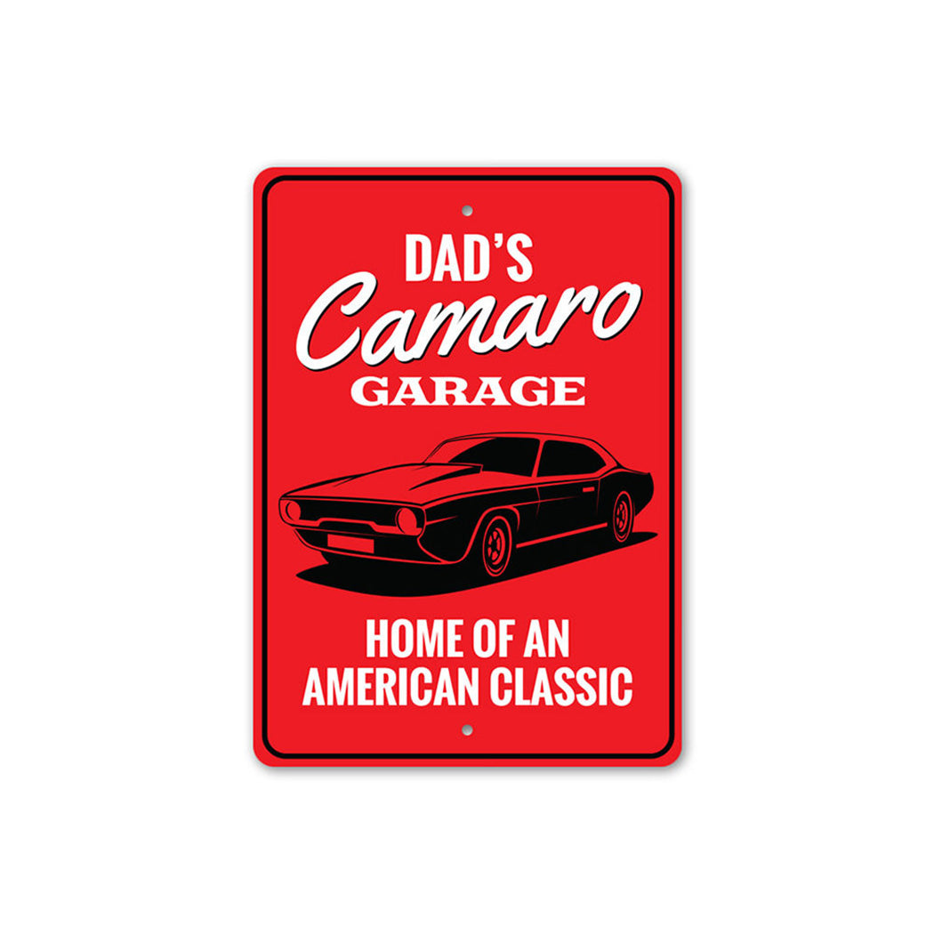 Camaro Garage Sign