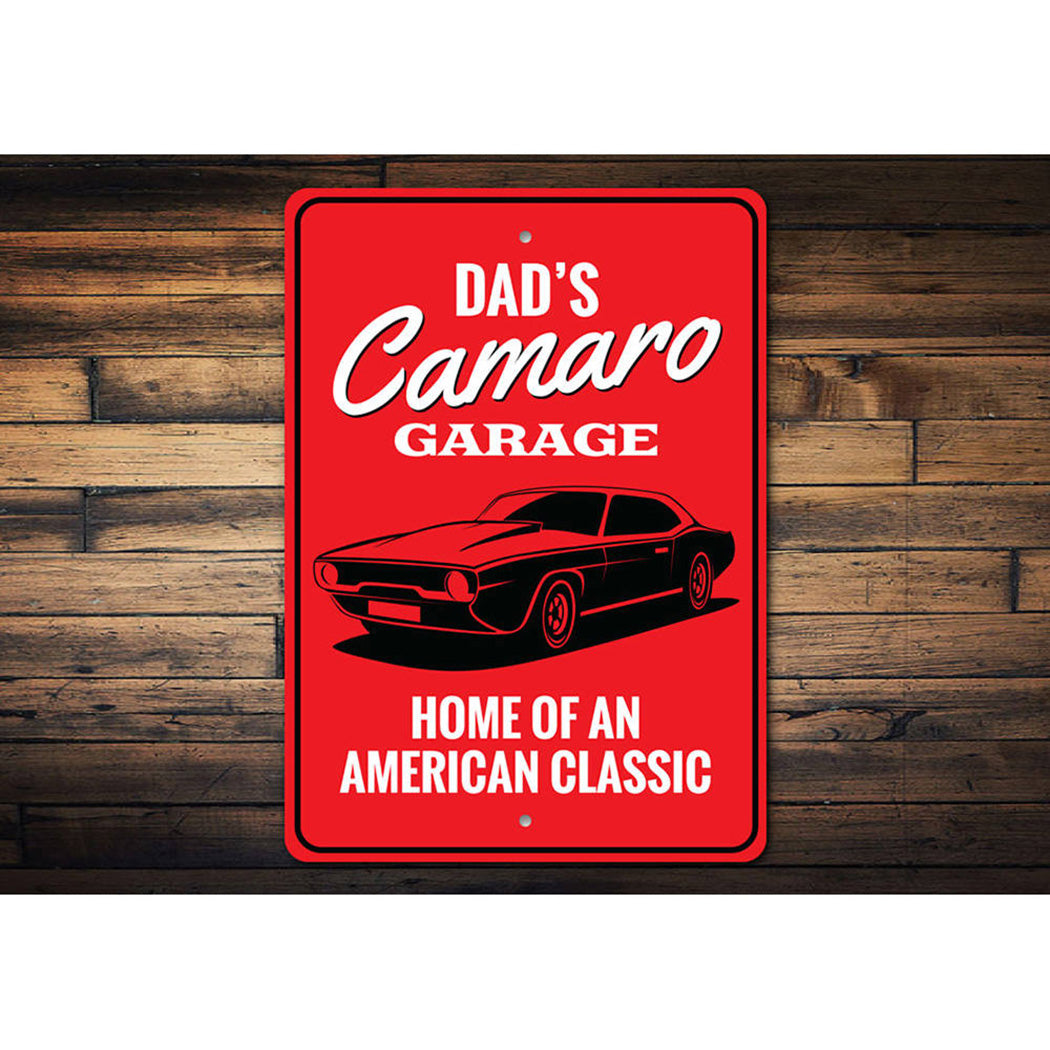 Camaro Garage Sign