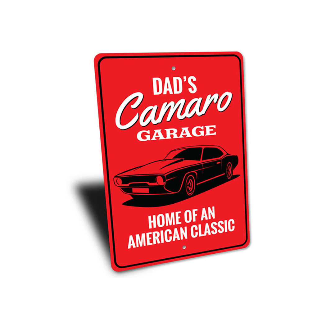 Camaro Garage Sign