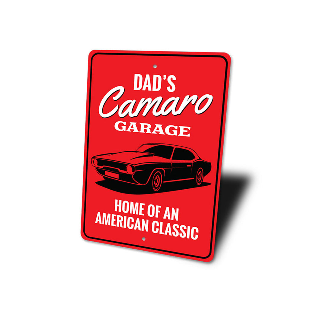 Camaro Garage Sign