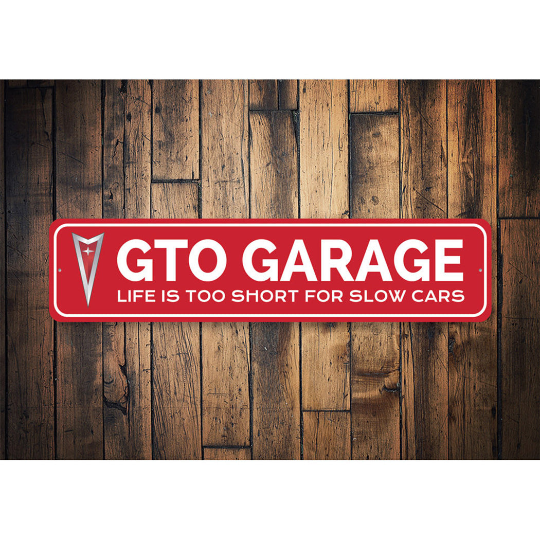 GTO Garage Sign