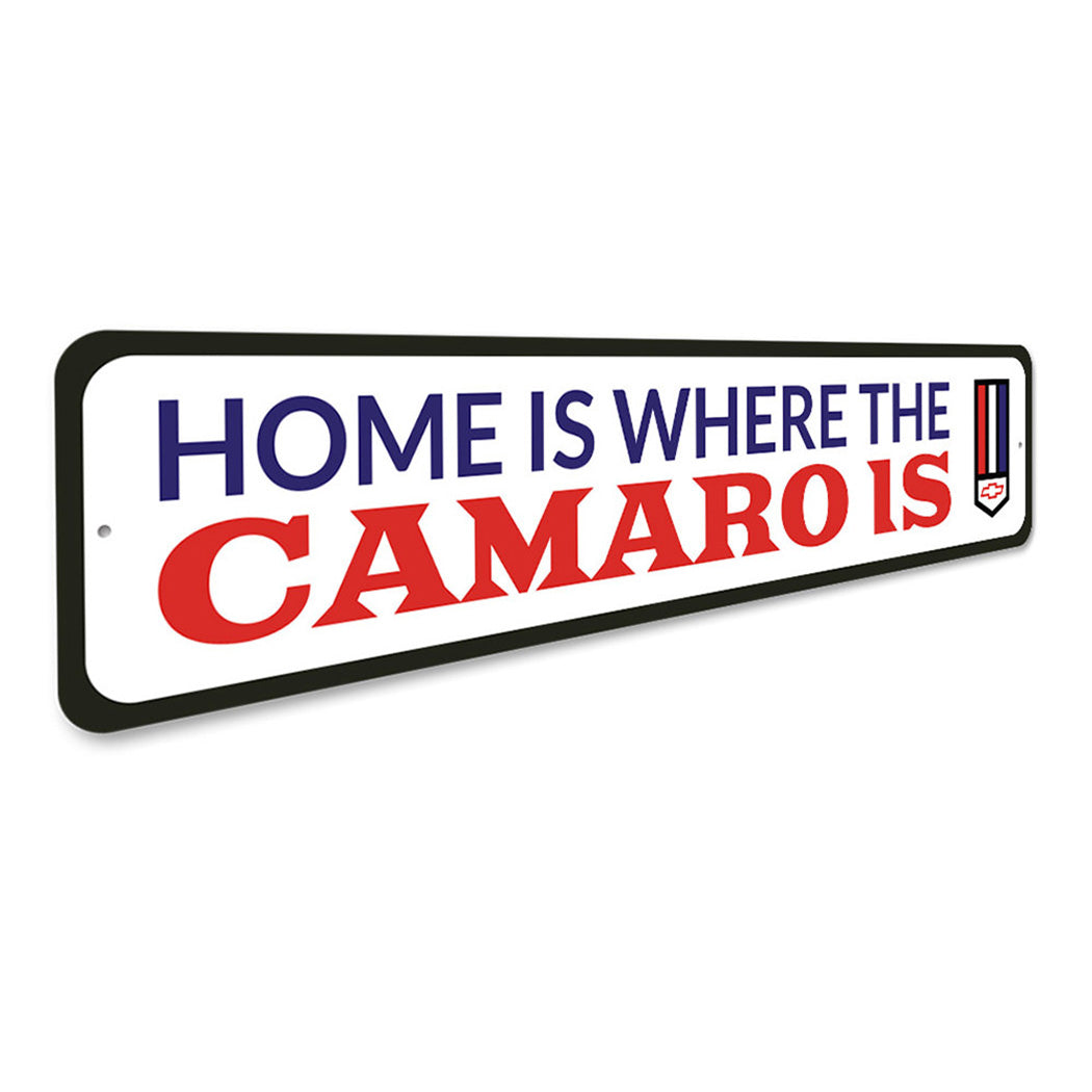 Home is Where the Camaro Is Sign