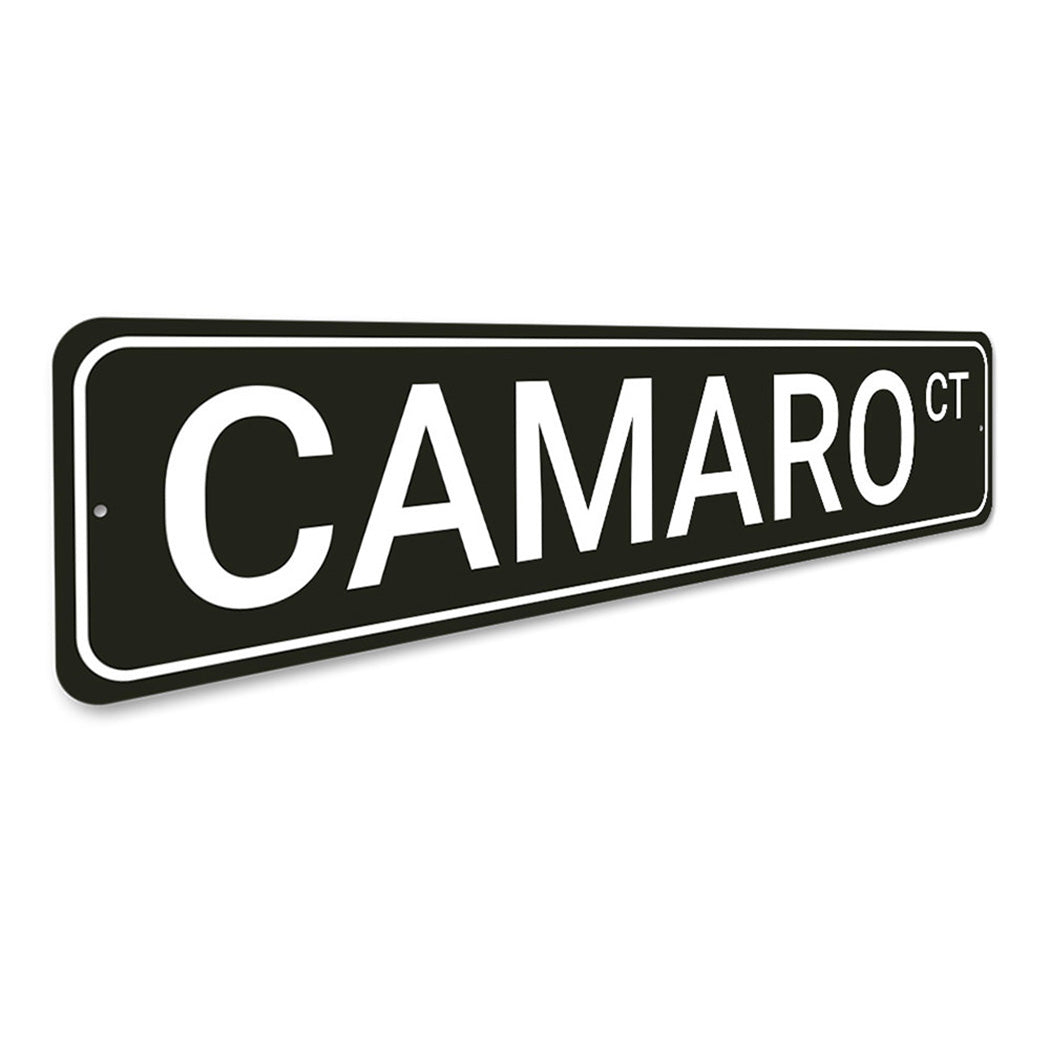 Camaro Street Sign