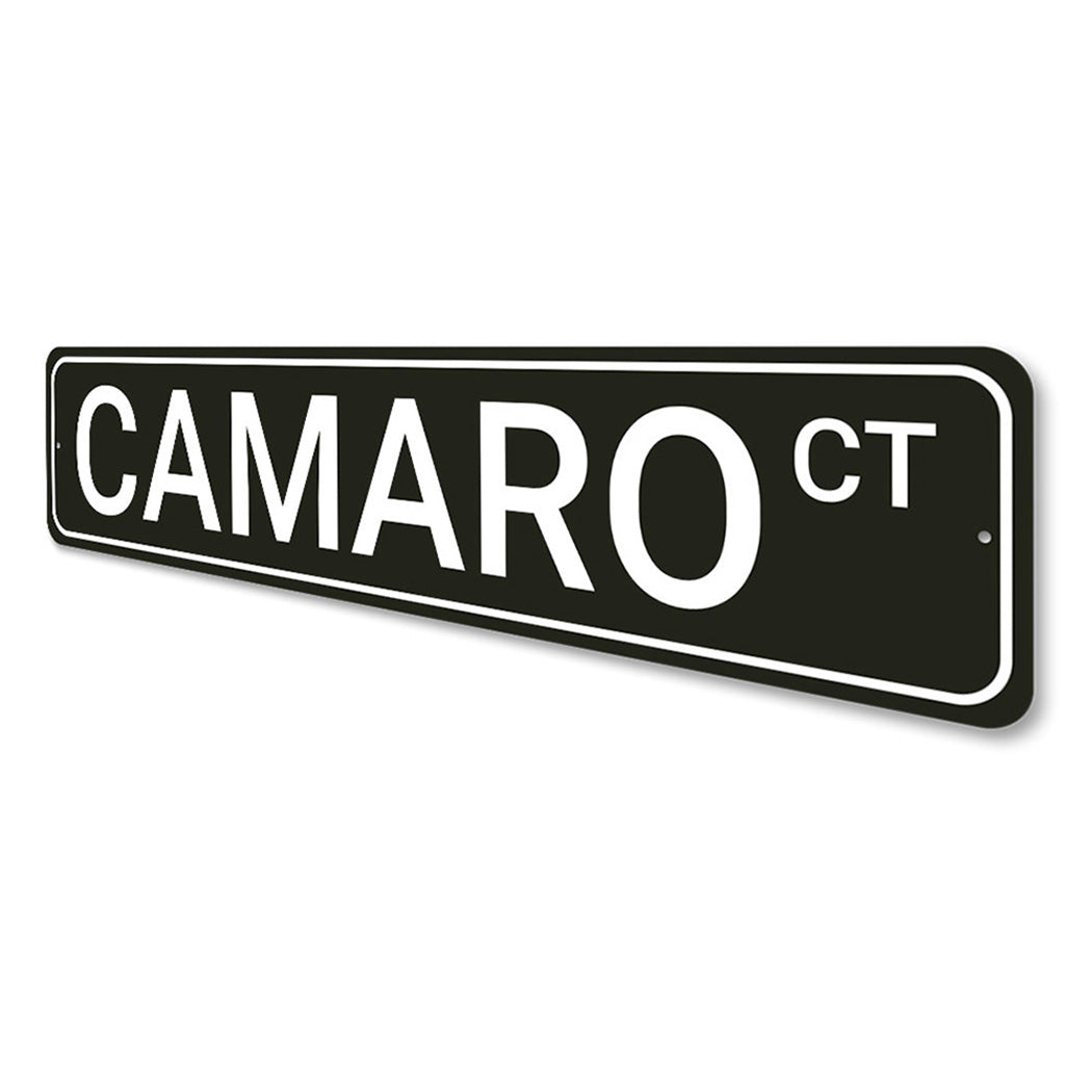 Camaro Street Sign