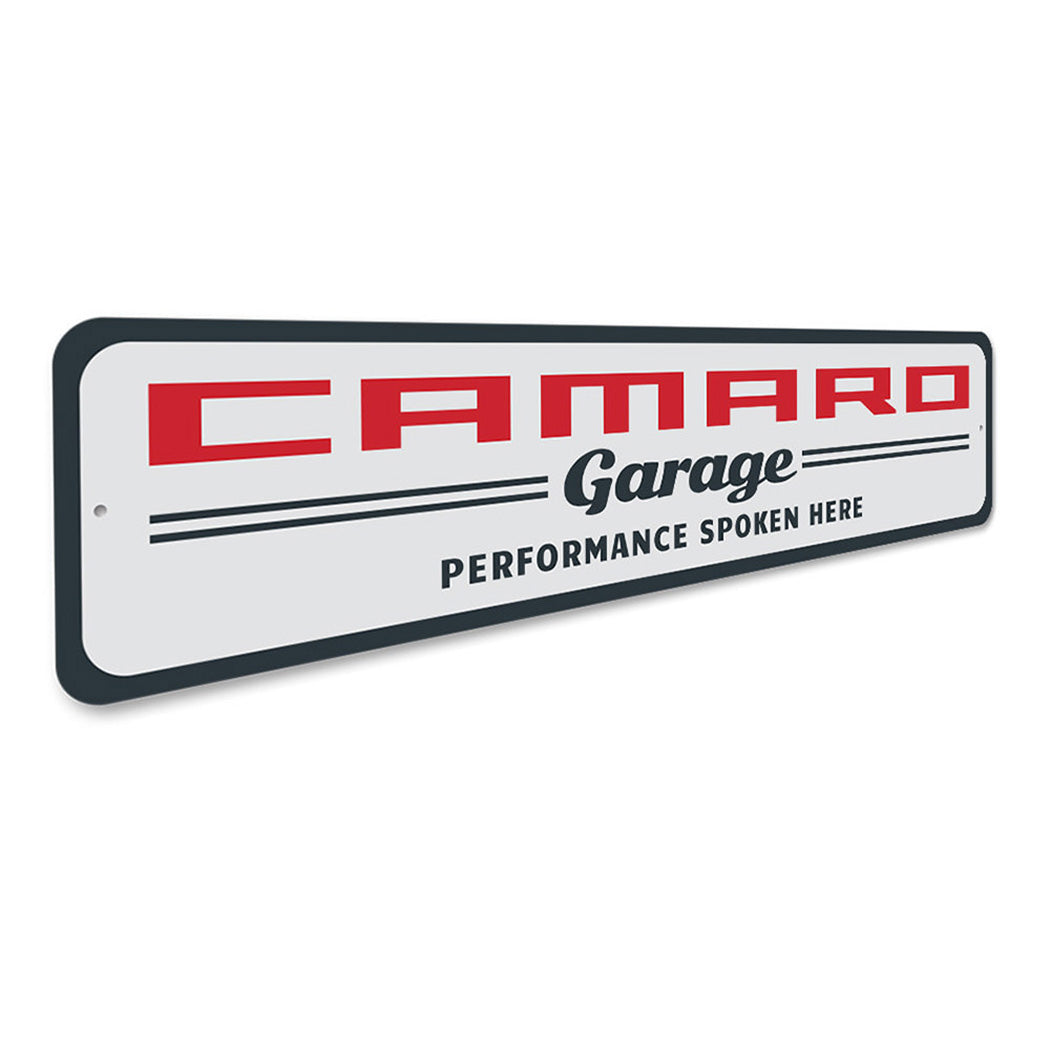 Classic Camaro Garage Sign