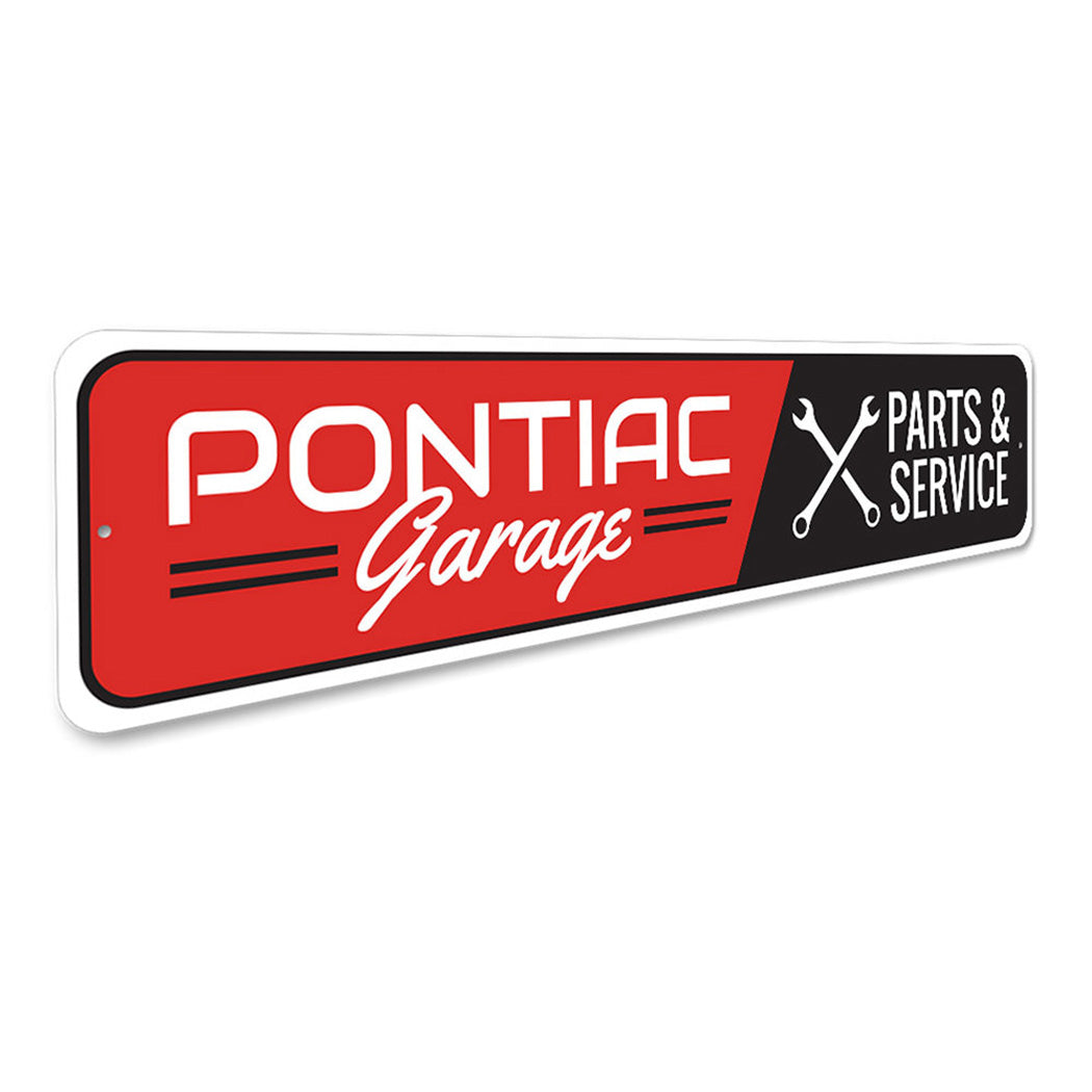 Pontiac Garage Sign