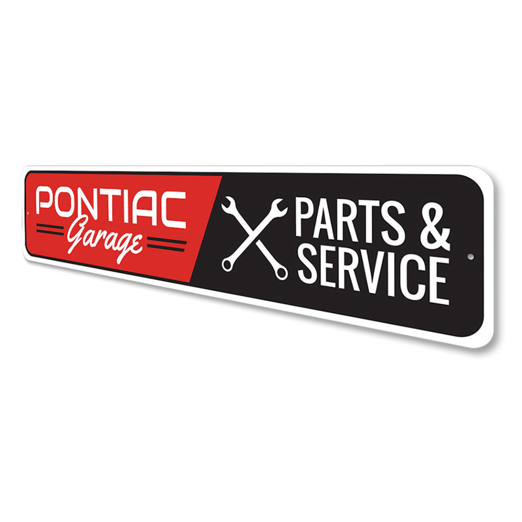 Pontiac Garage Sign