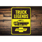 Truck Legends Sign