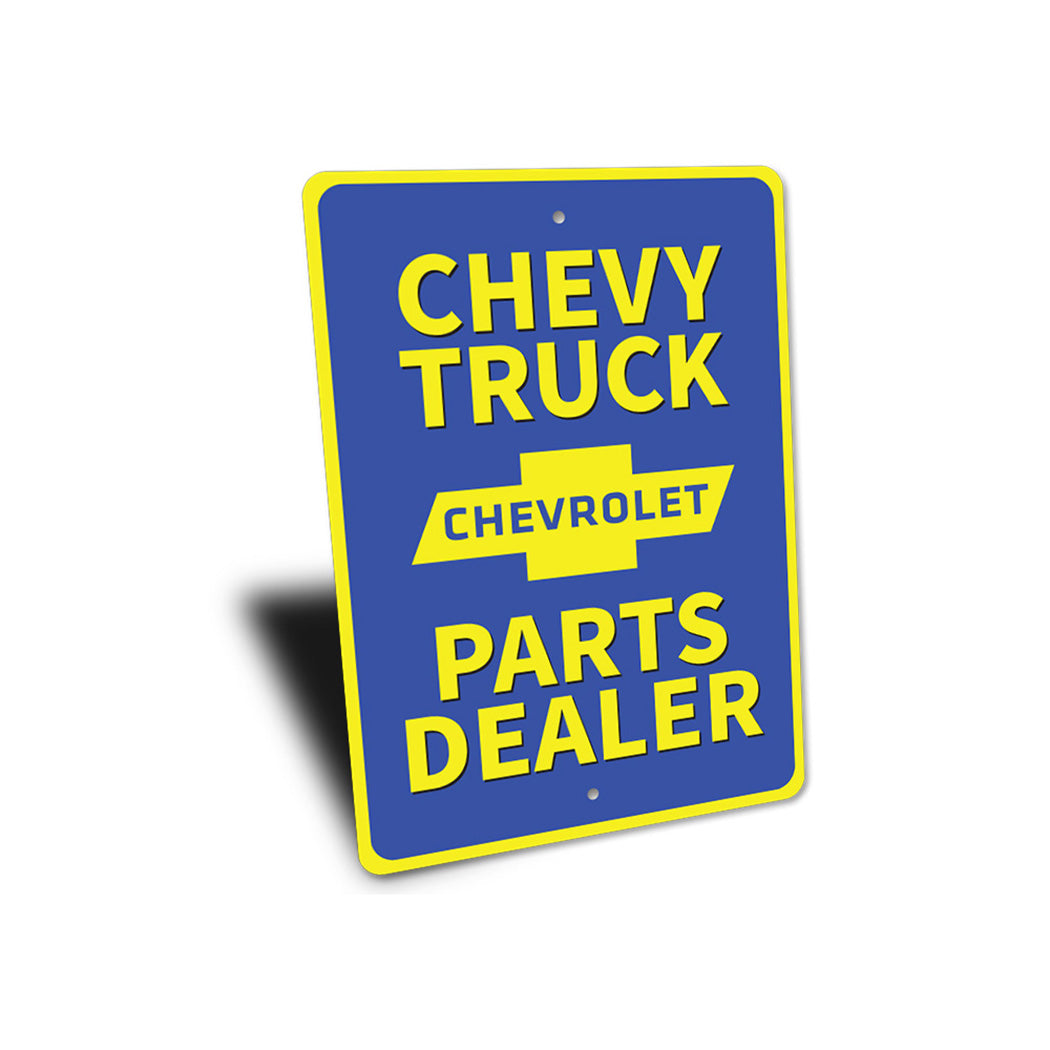 Chevy Truck Parts Sign