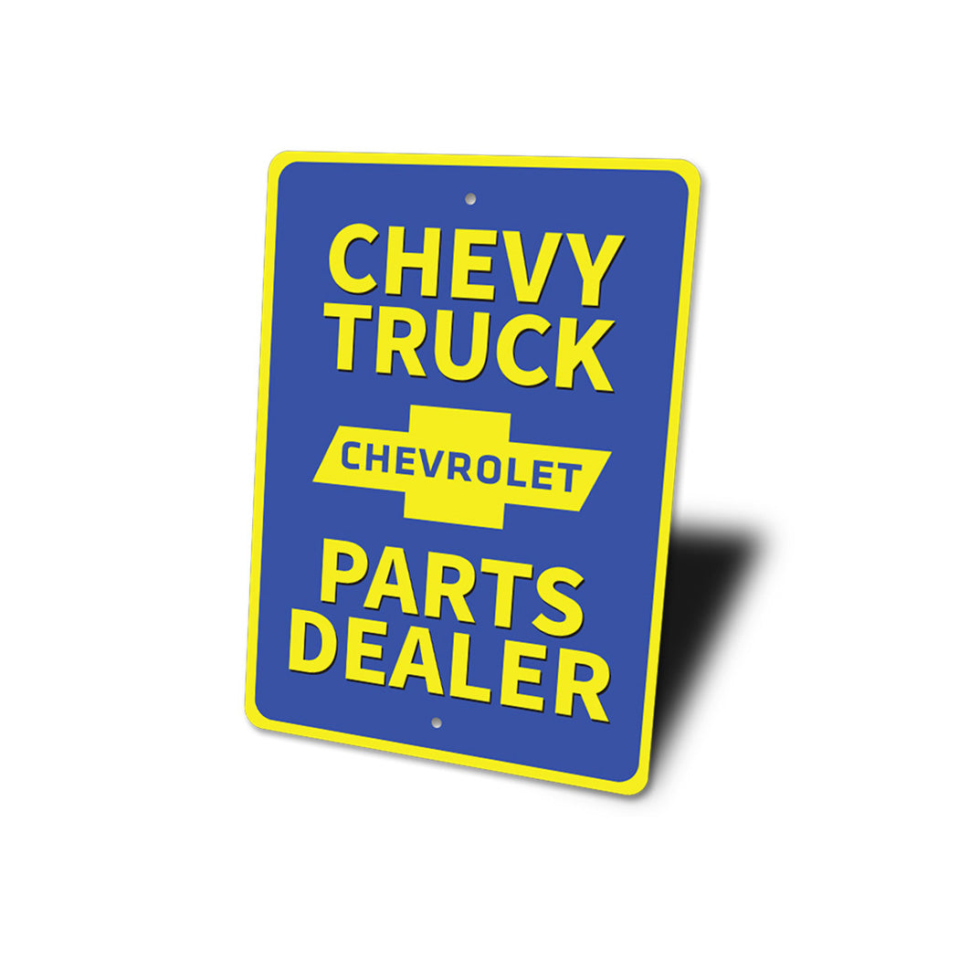 Chevy Truck Parts Sign