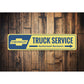 Chevy Truck Service Sign