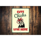 Funny Chicken Coop Sign