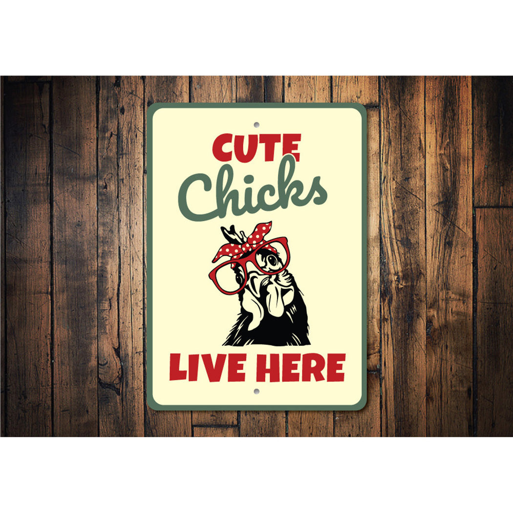 Funny Chicken Coop Sign