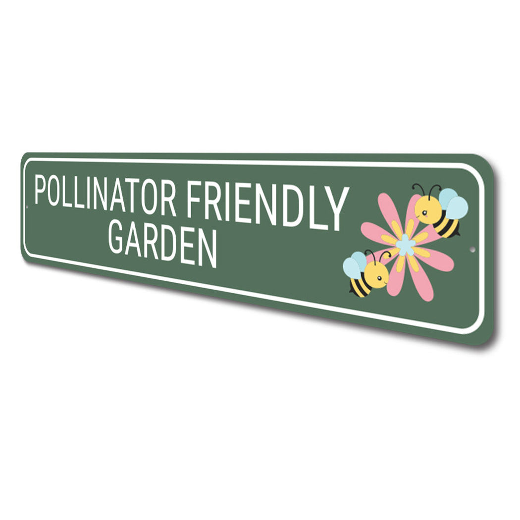 Pollinator Friendly Garden Sign