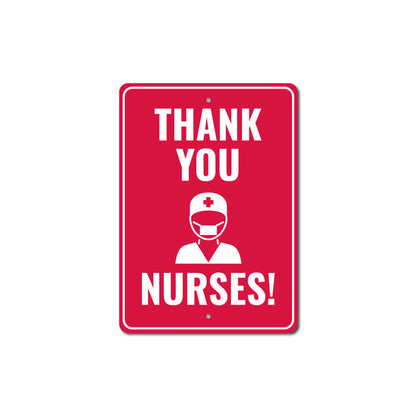 Nurse Thank You Sign