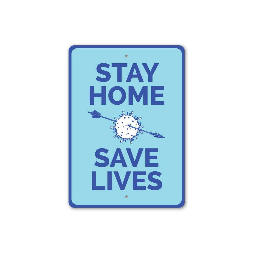 Stay Home Sign