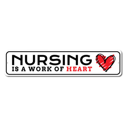 Nursing Metal Sign