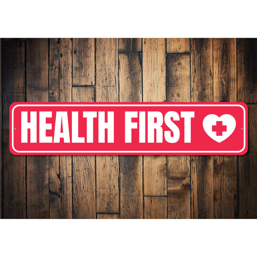 Health First Sign