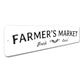Farmer's Market Sign