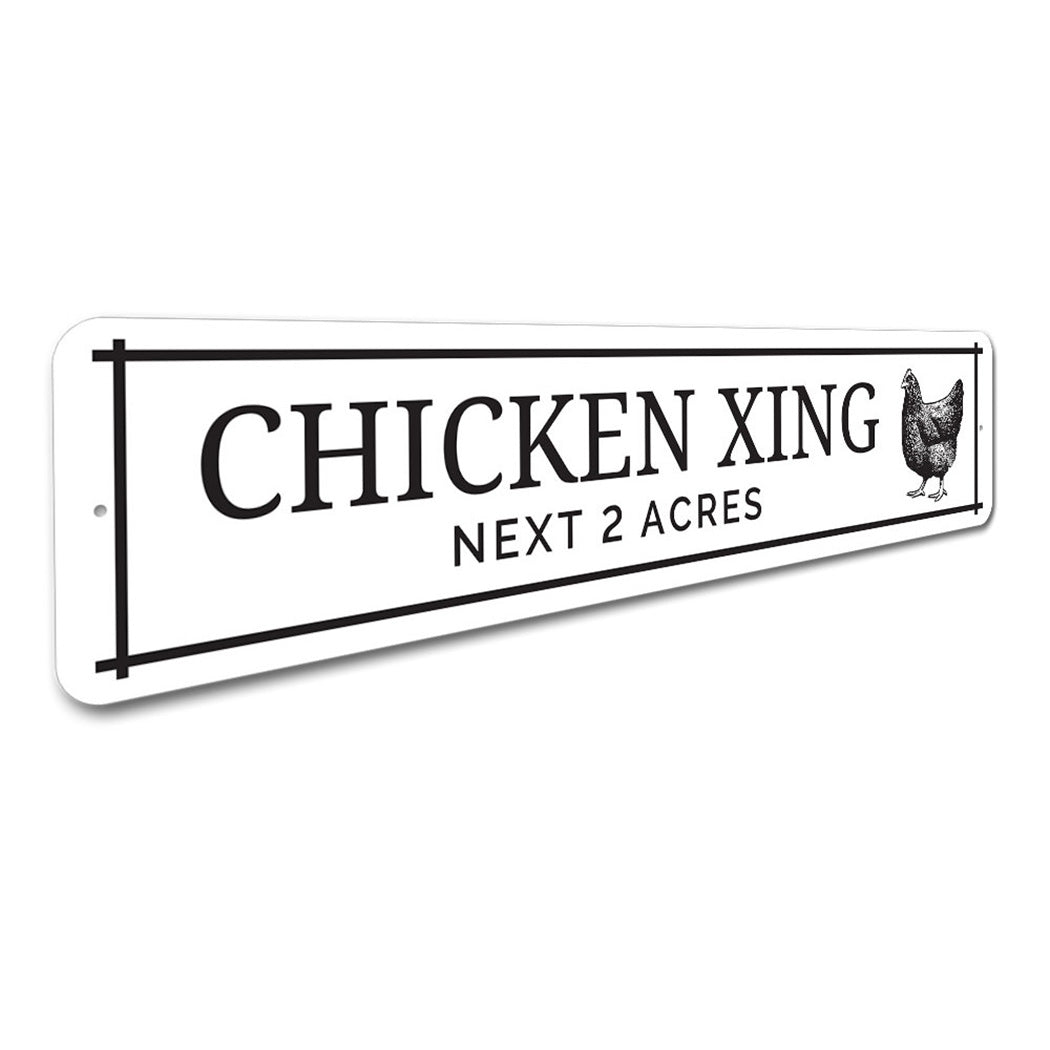 Chicken Xing Sign