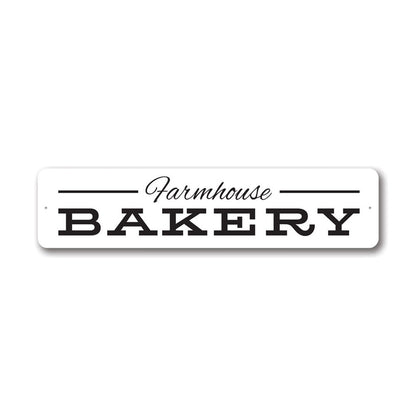 Farmhouse Bakery Metal Sign