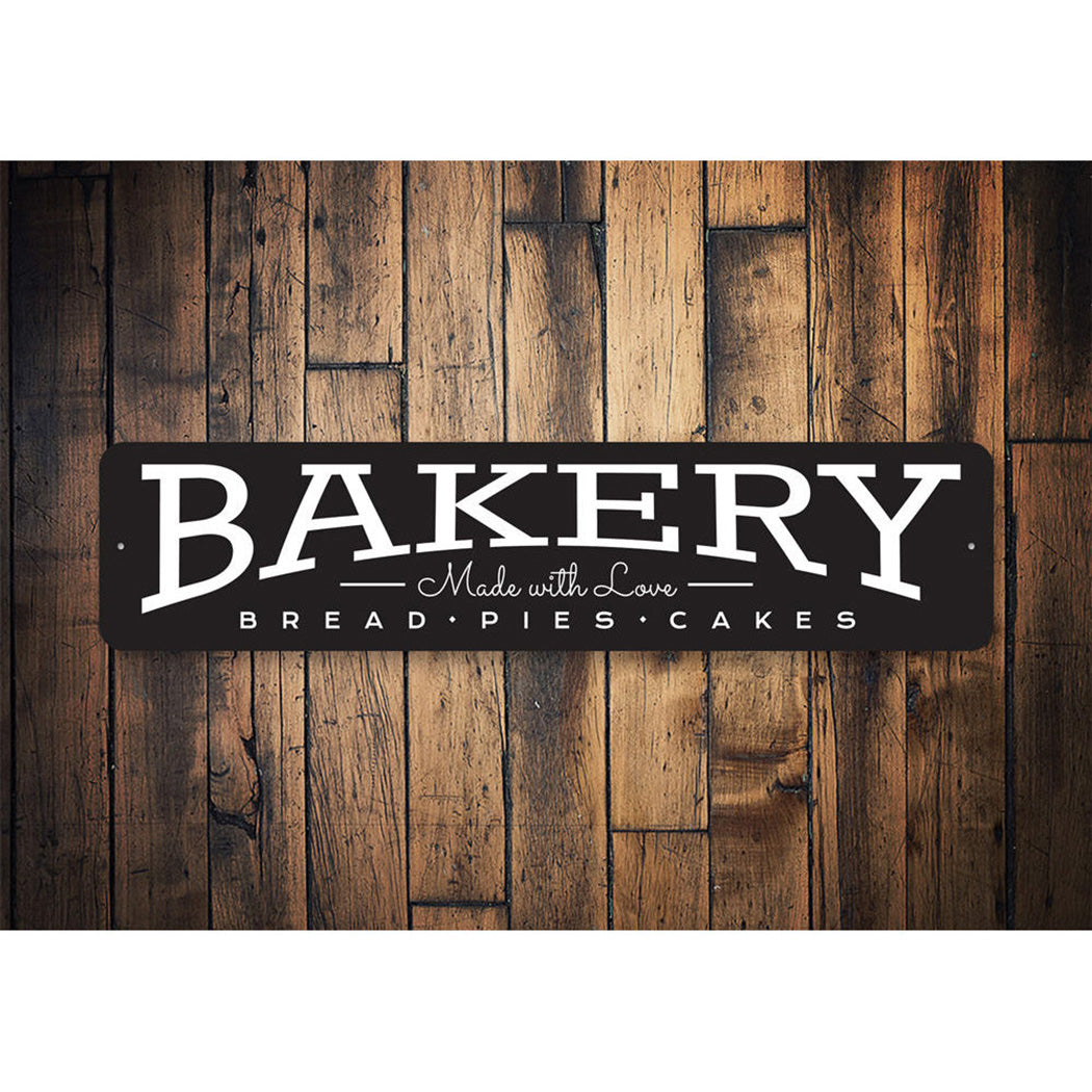 Made with Love Bakery Sign