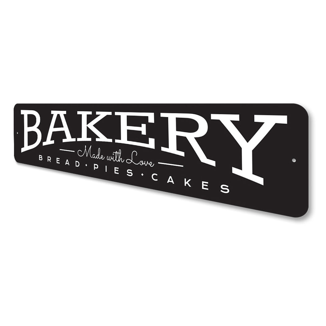 Made with Love Bakery Sign