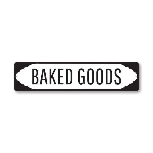 Baked Goods Metal Sign
