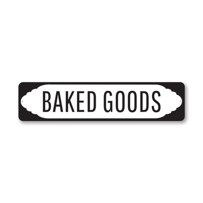 Baked Goods Metal Sign