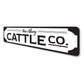 Cattle Company Sign