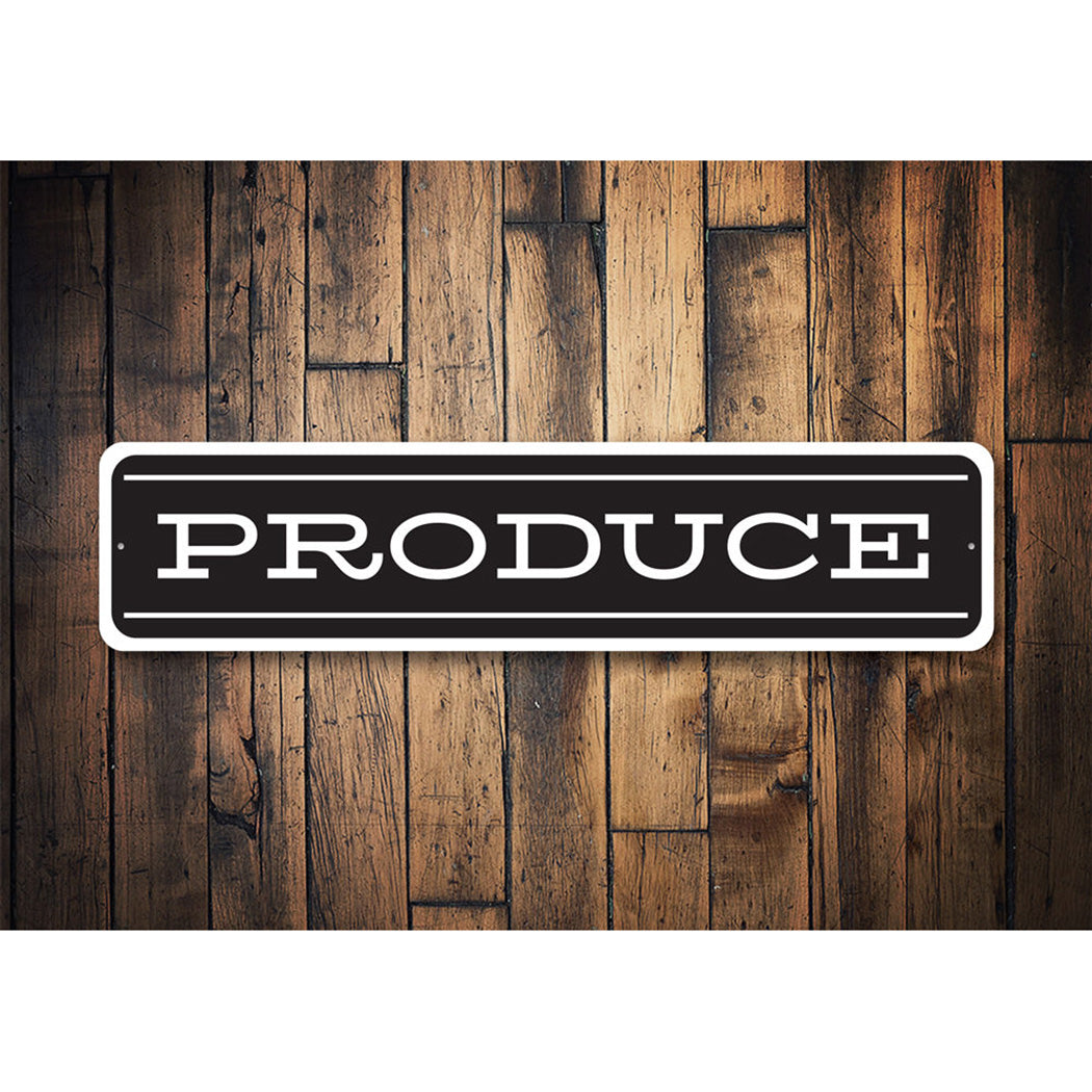 Produce Sign