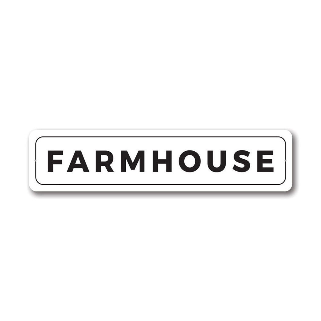 Primitive Farmhouse Metal Sign