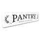 Pantry Open Sign
