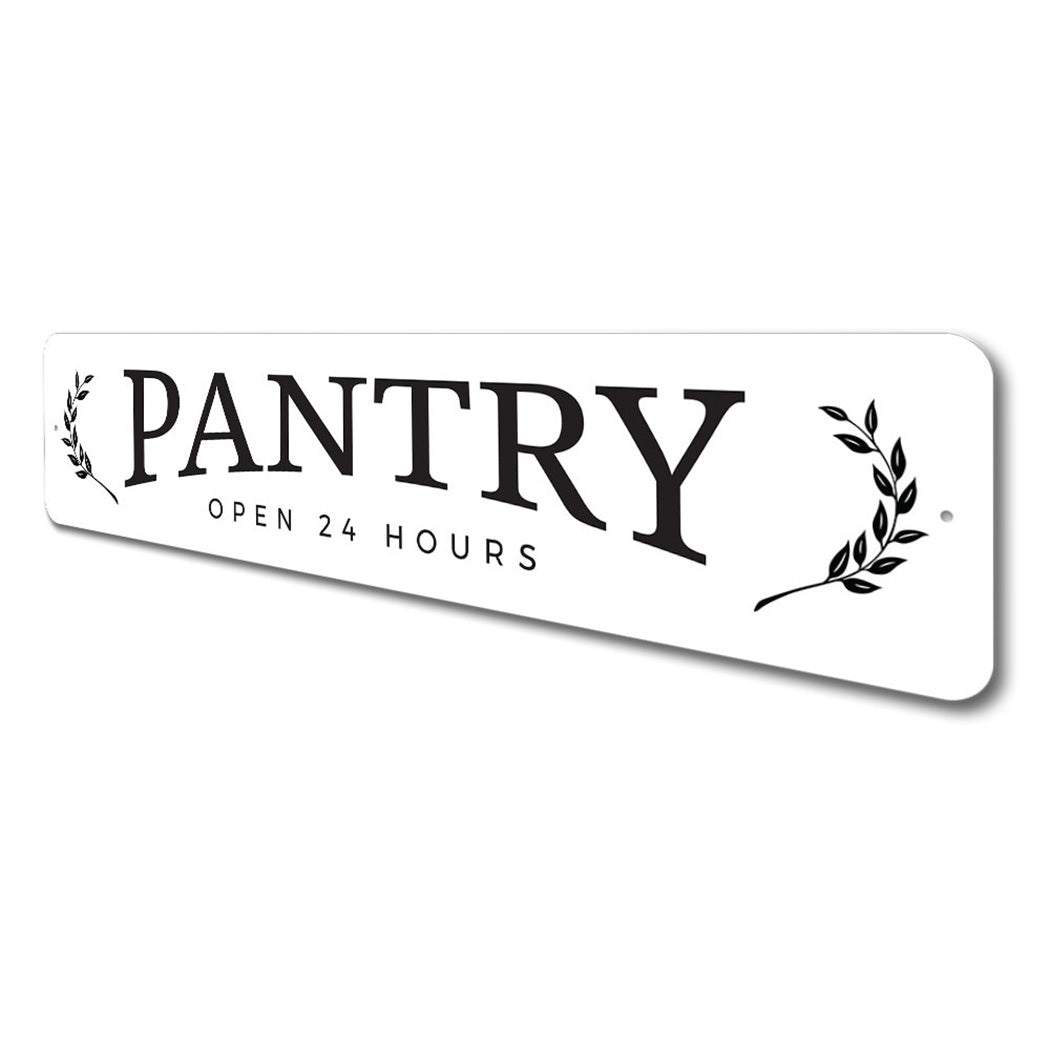 Pantry Open Sign