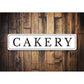Cakery Sign