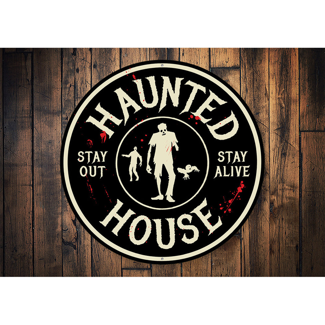 Stay Out or Stay Alive from the Haunted House
