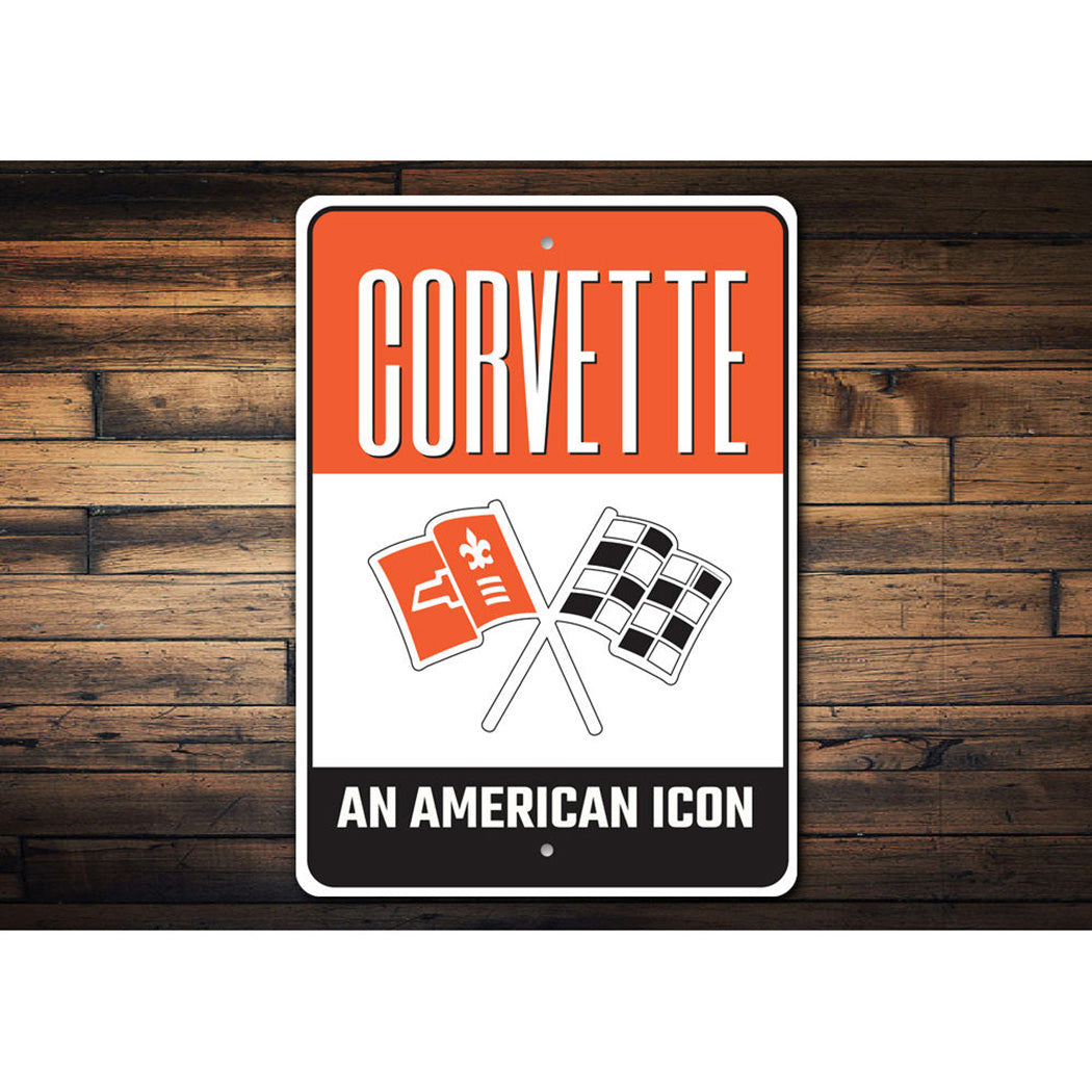 American Icon Corvette Sign