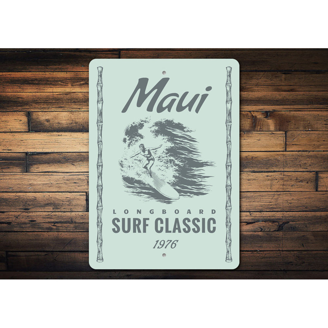 Maui Surfing Sign
