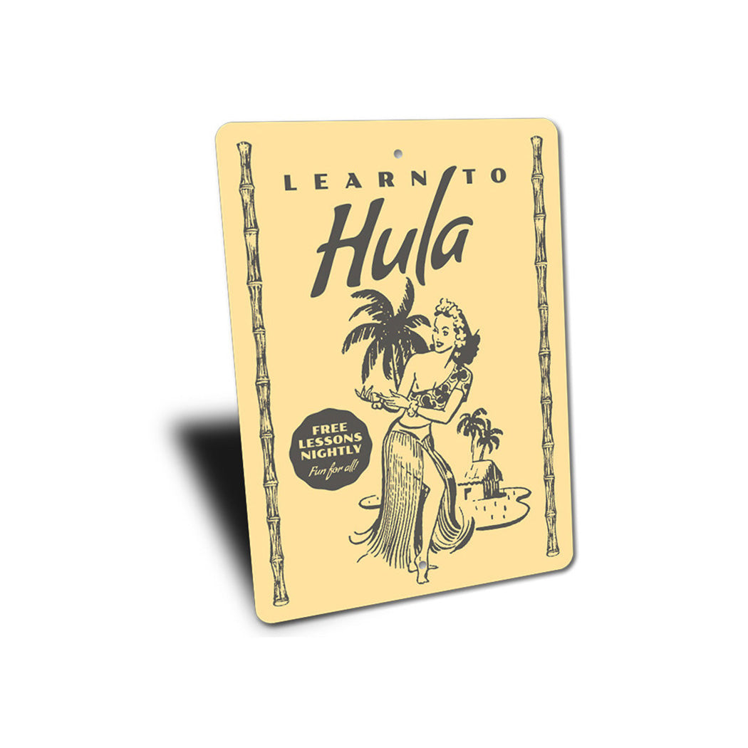 Learn To Hula Sign