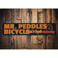 Personalized Bicycle Rental And Repair Sign